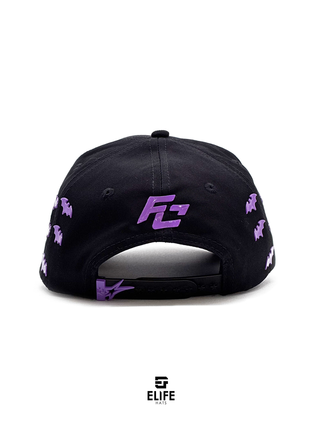 Innedit x Soñador x Ya No x Club de la Fama Génesis Morada – Gorra con Bordado y Pedrería