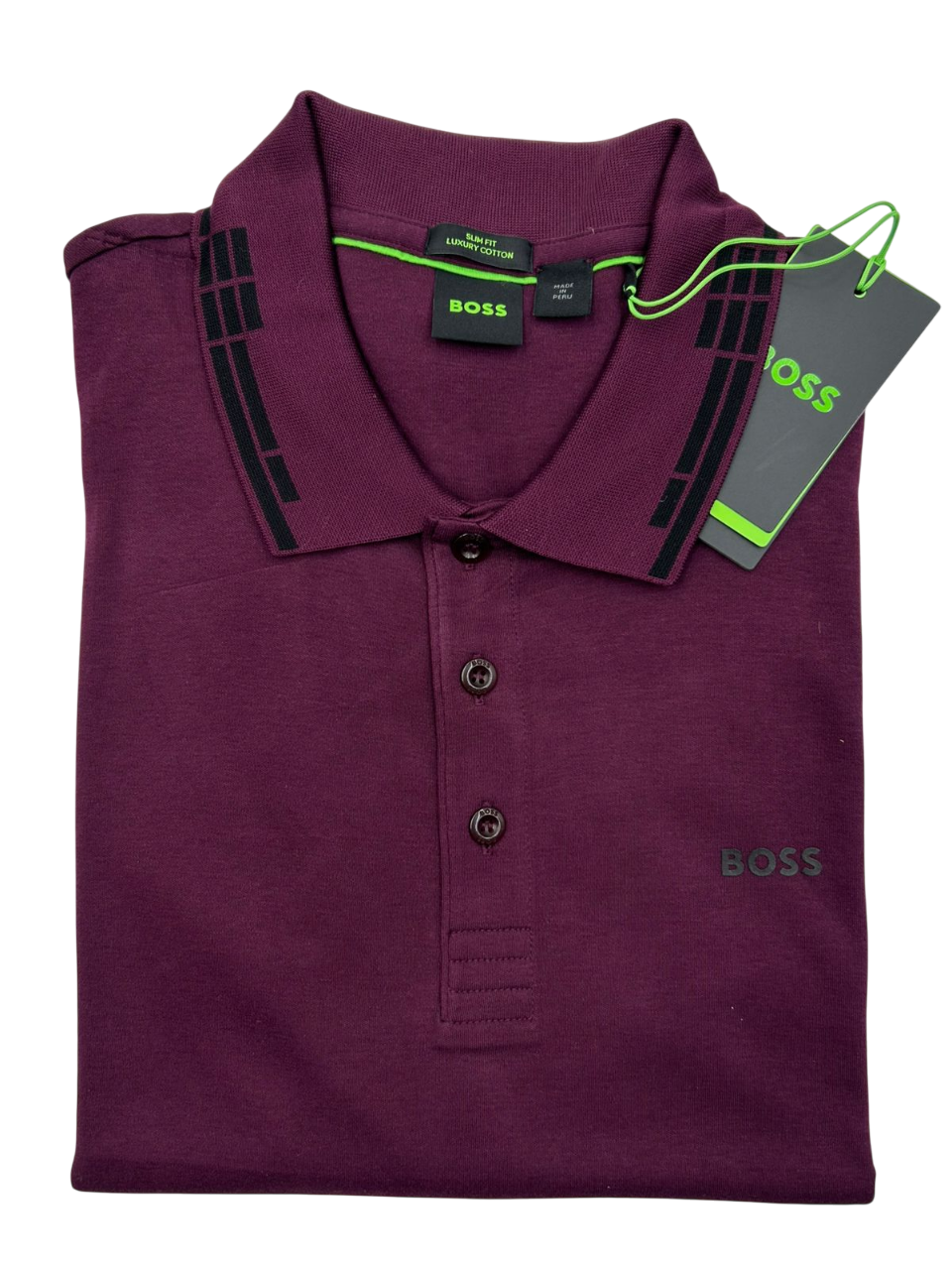 POLO BOSS PAULE_NCSA GUINDA