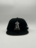 New Era Angels Negra Blanco