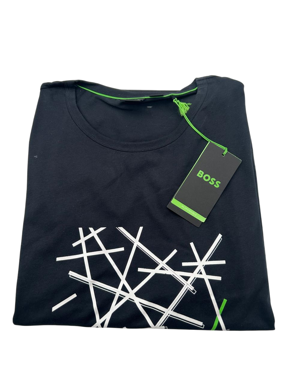 PLAYERA BOSS TEE 2 AZUL FUERTE
