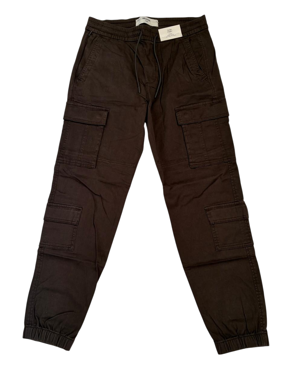 HOLLISTER CARGO JOGGER CAFE OSCURO