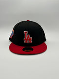 New Era Edicion LA Negro Rojo