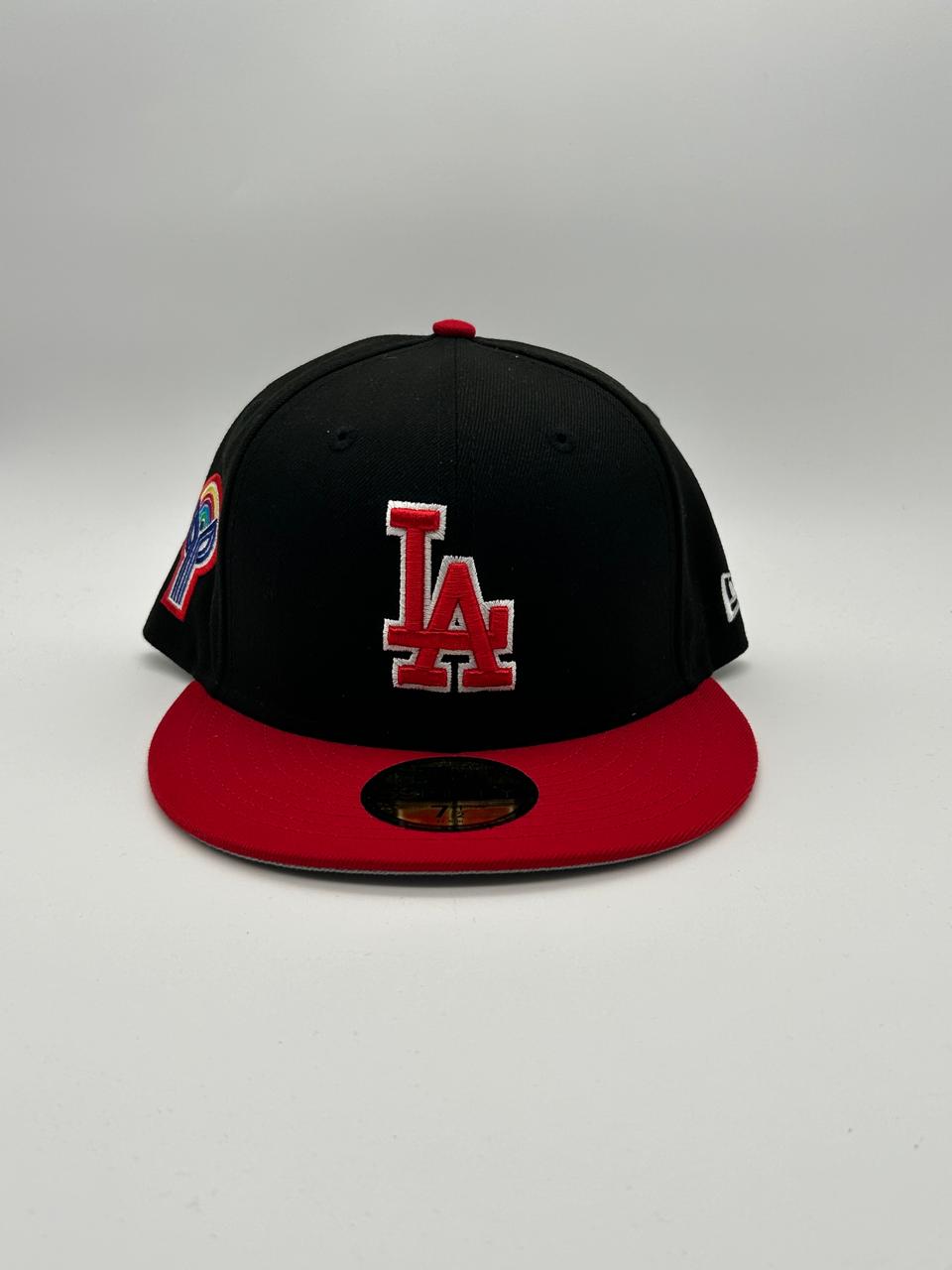 New Era Edicion LA Negro Rojo