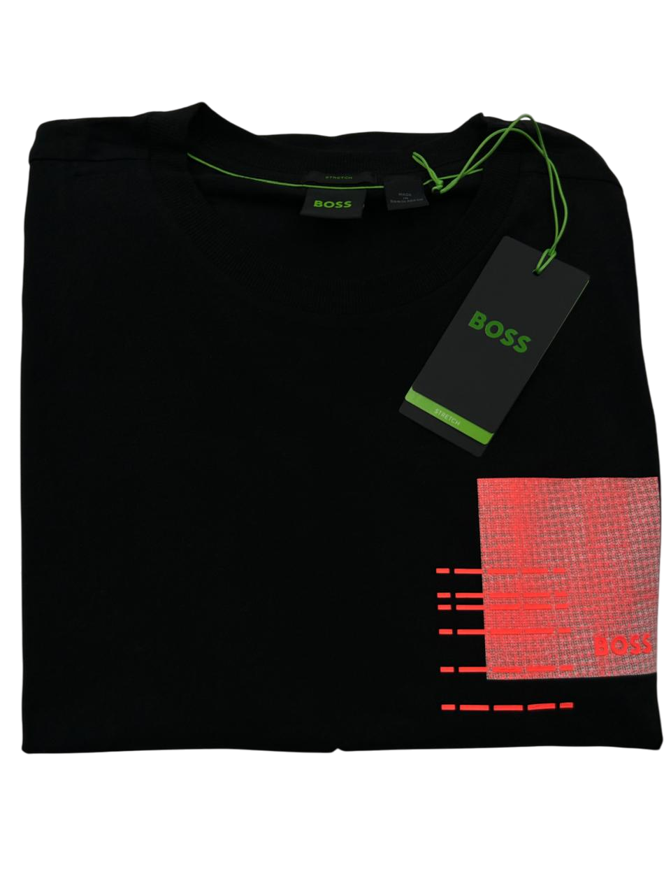 PLAYERA BOSS TEEBERO 2 NEGRO