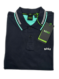POLO BOSS PAUL CURVED_NCSA AZUL MENTA