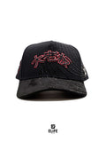 Gran Jefe Letras Japonesas Roja – Gorra con Bordado