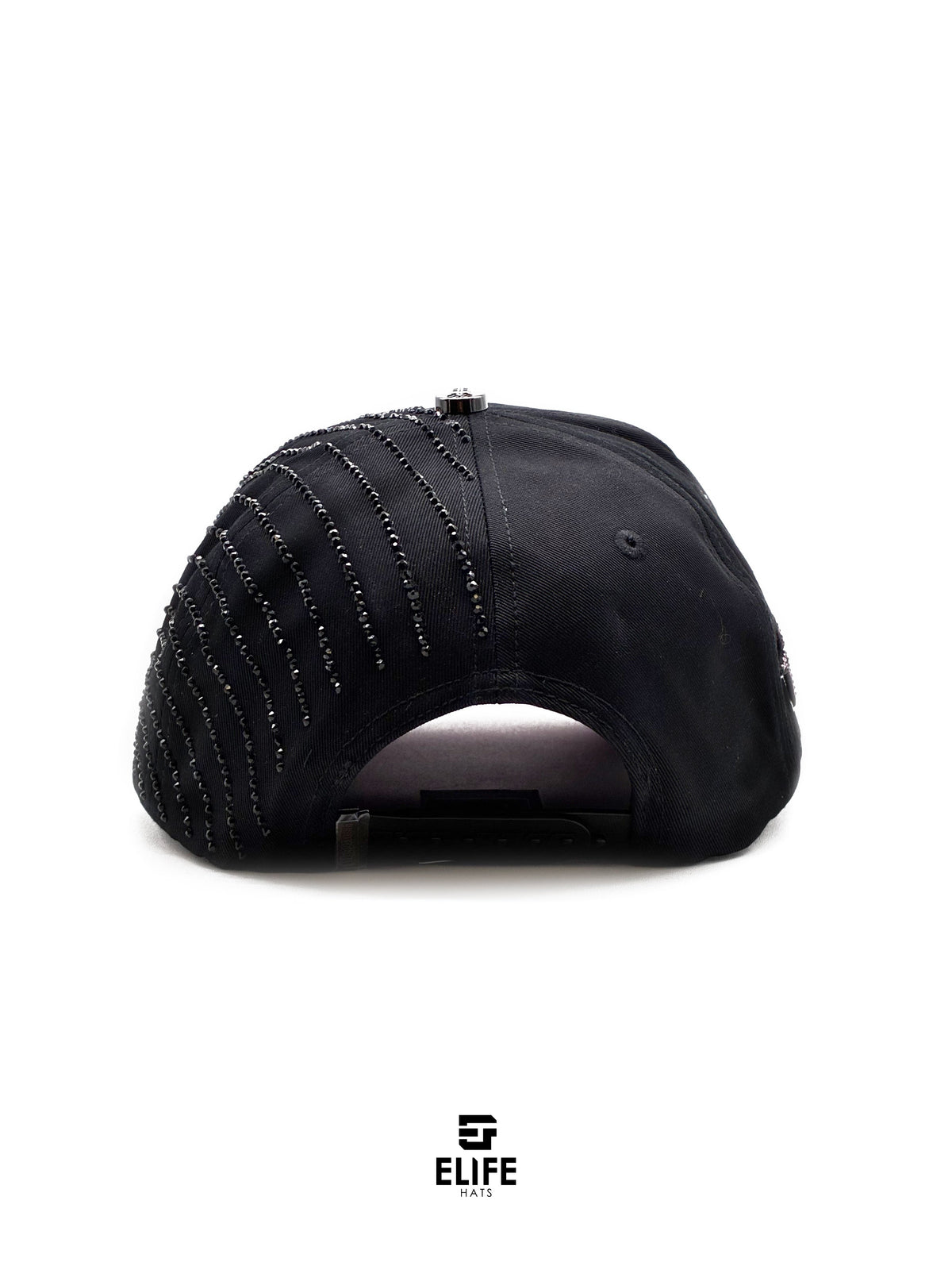 Gran Jefe Letras Japonesas Rosa – Gorra con Bordado y Pedrería