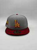 New Era Edicion LA World Series Gris Tinto