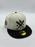 NEW ERA EDICION LA ESTRELLAS BEIGE NEGRO