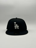 New Era LA Negra Blanco