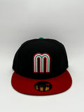 New Era Negro Verde