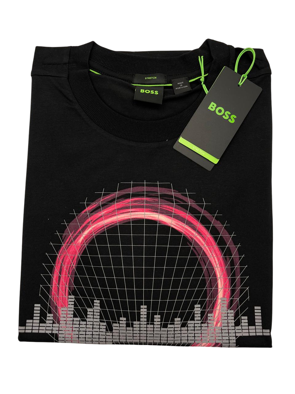PLAYERA BOSS TEE 8 NEGRO