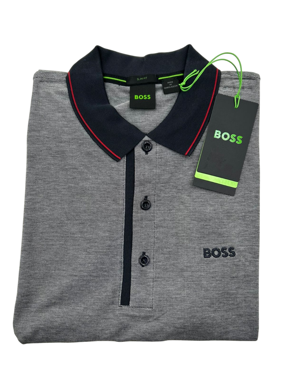 POLO BOSS PAULE 4_NCSA AZUL ROJA
