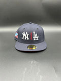 New Era Edicion Yankees x LA azul Rojo