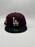 New Era Edicion LA Dodgers Tinto Azul Marino
