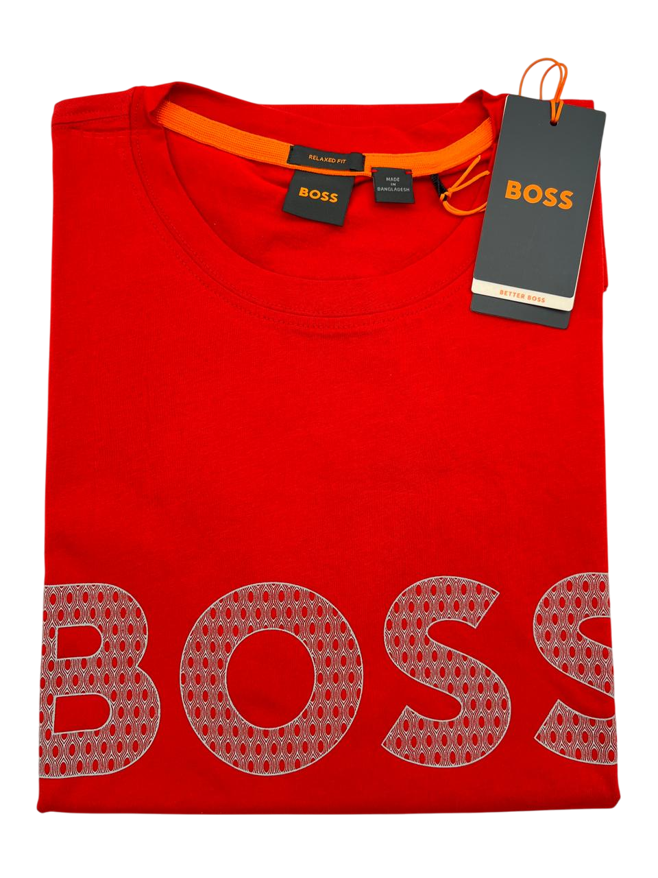 PLAYERA BOSS TEEBOSSRETE ROJO