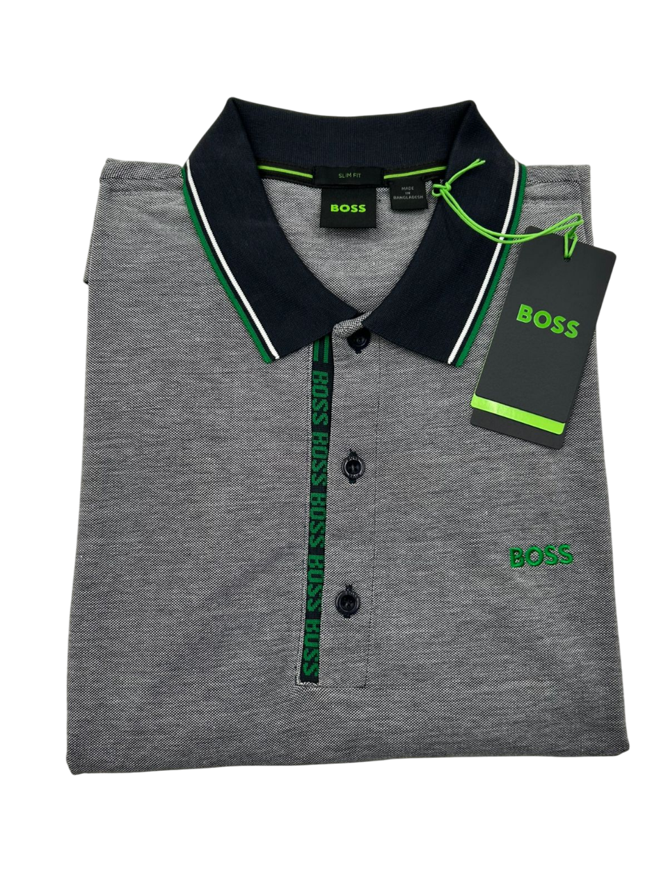 POLO BOSS PAULE 4_NCSA AZUL VERDE
