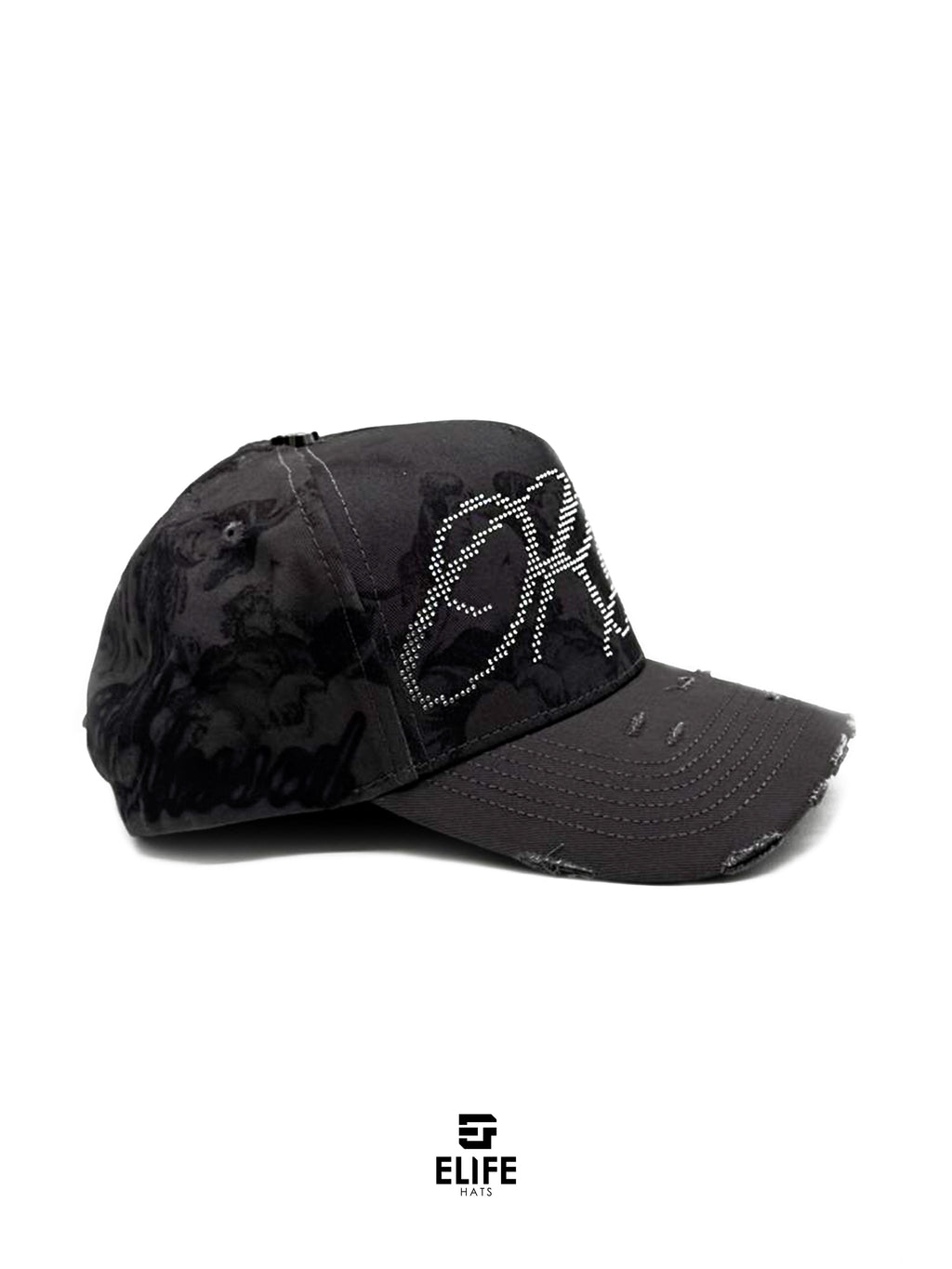 Gorras Rebelde Gris – Gorra con Bordado