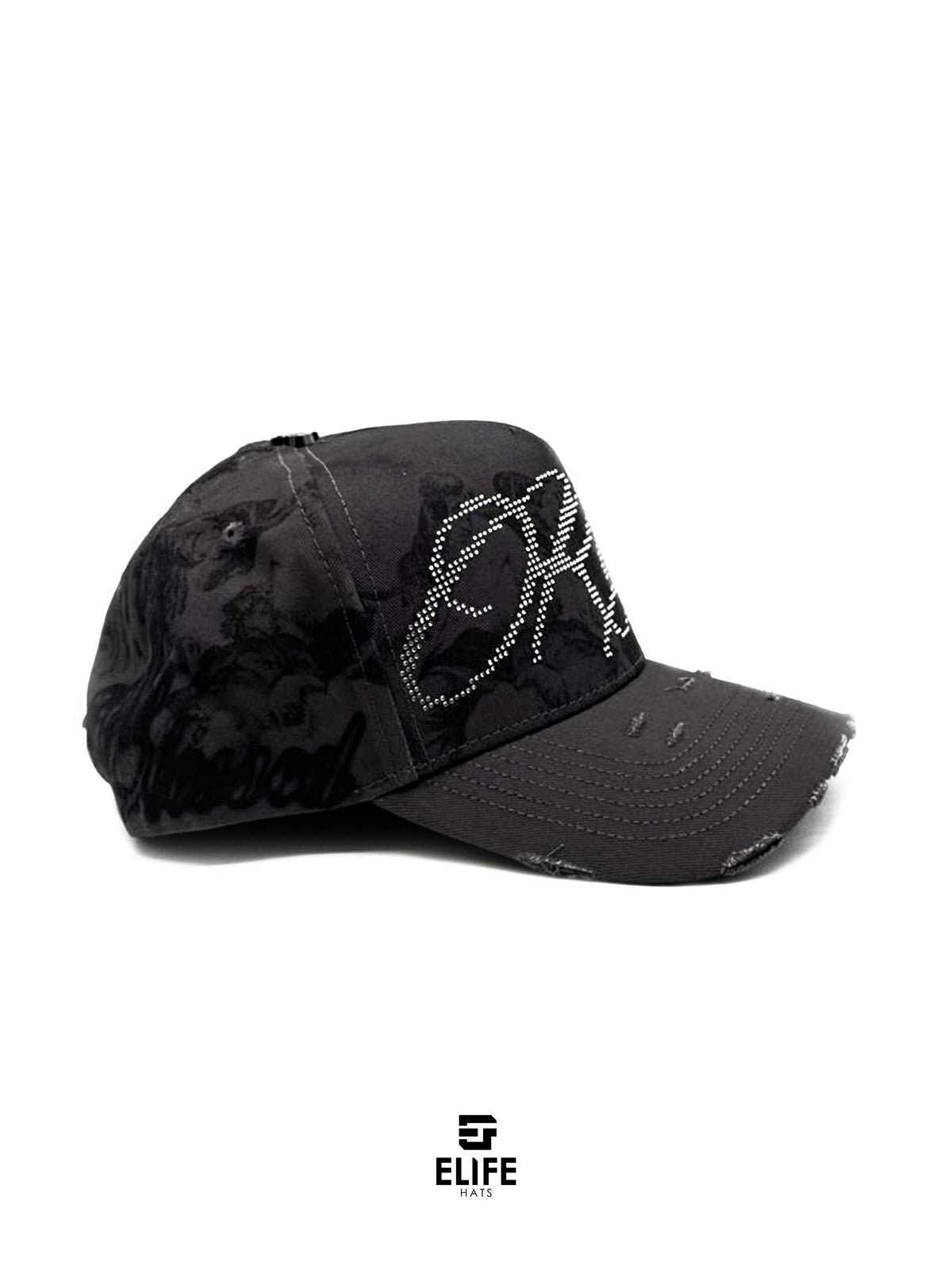 Gorras Rebelde Gris – Gorra con Bordado