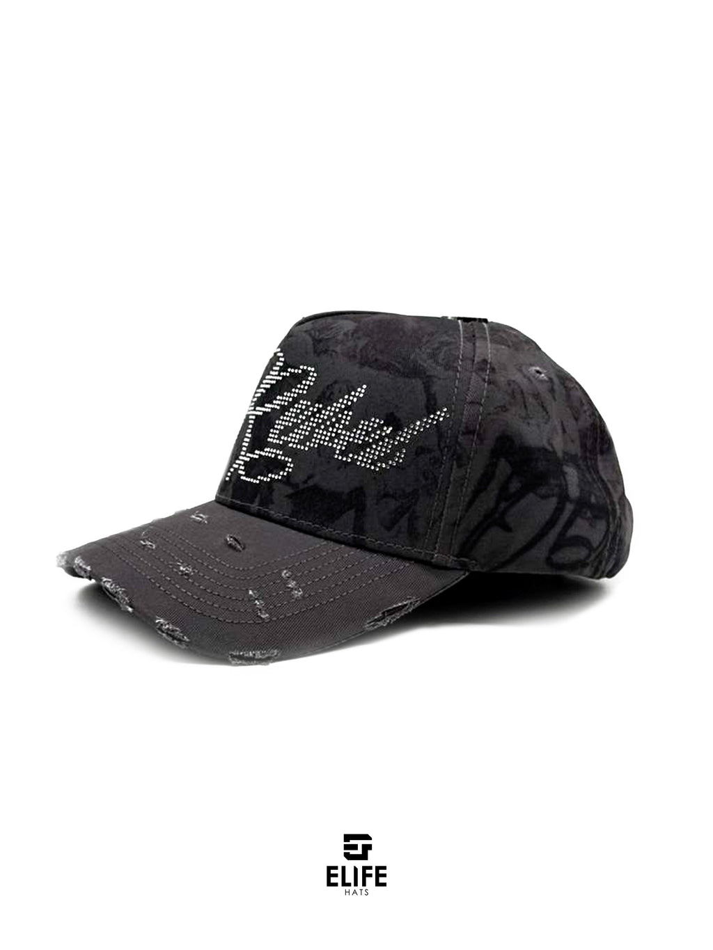 Gorras Rebelde Gris – Gorra con Bordado