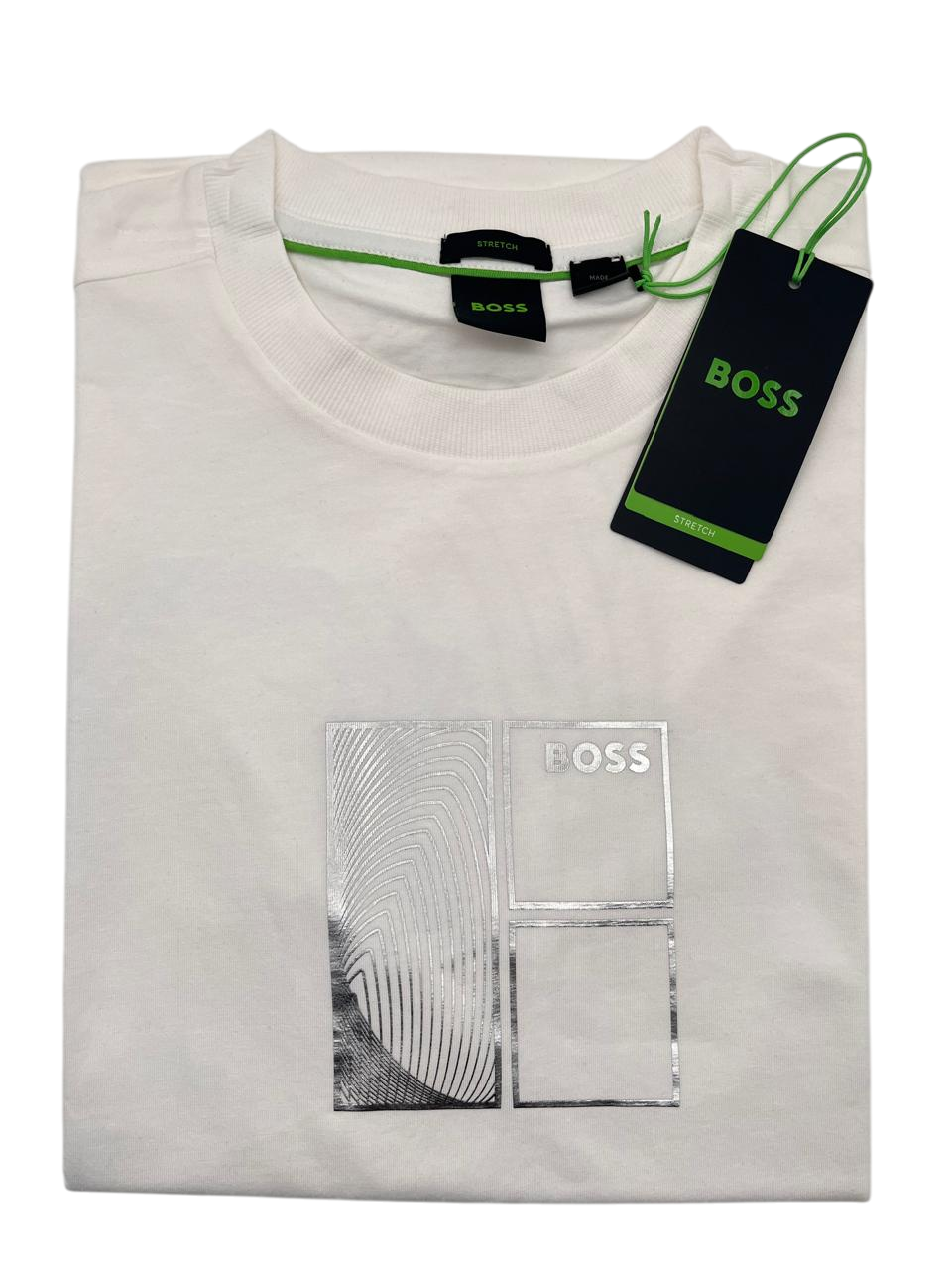 PLAYERA BOSS TEE 5 BLANCO