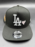 NEW ERA A-FRAME LA negro, corazon