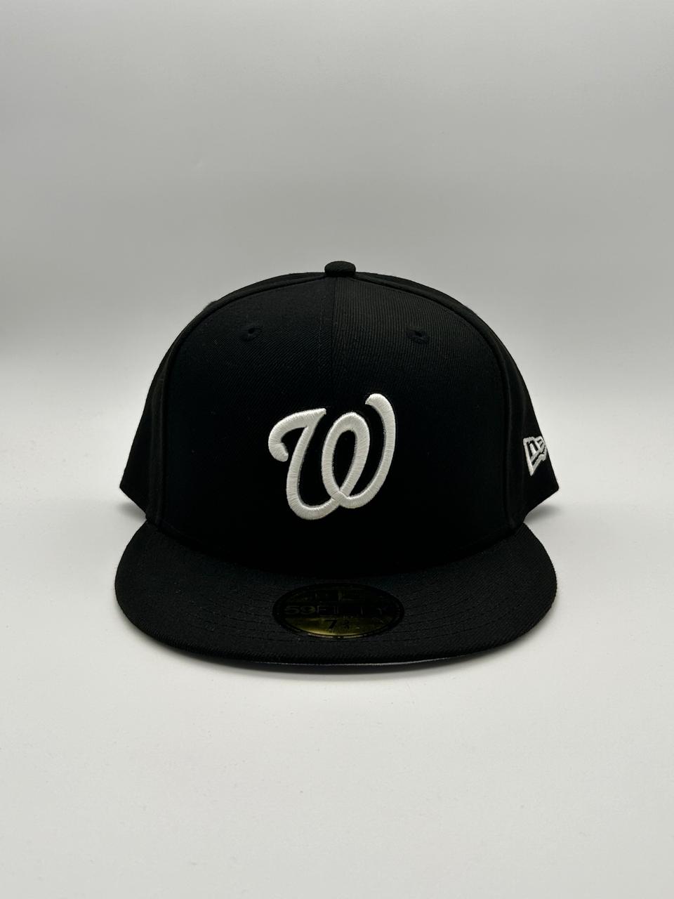 New Era Washington Negra Blanca