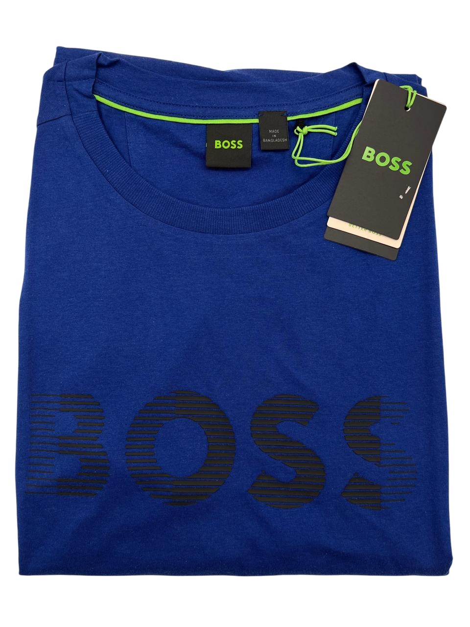 PLAYERA BOSS TEE 1 AZUL FUERTE