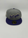 New Era Edicion LA Gris Morado
