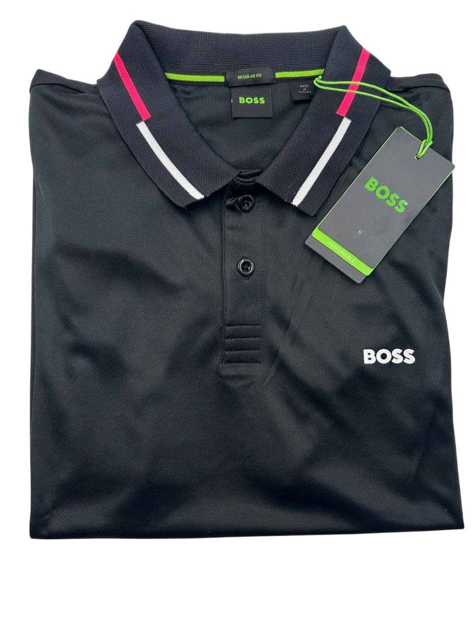POLO BOSS PADDYTECH US 4 NEGRA ROSA