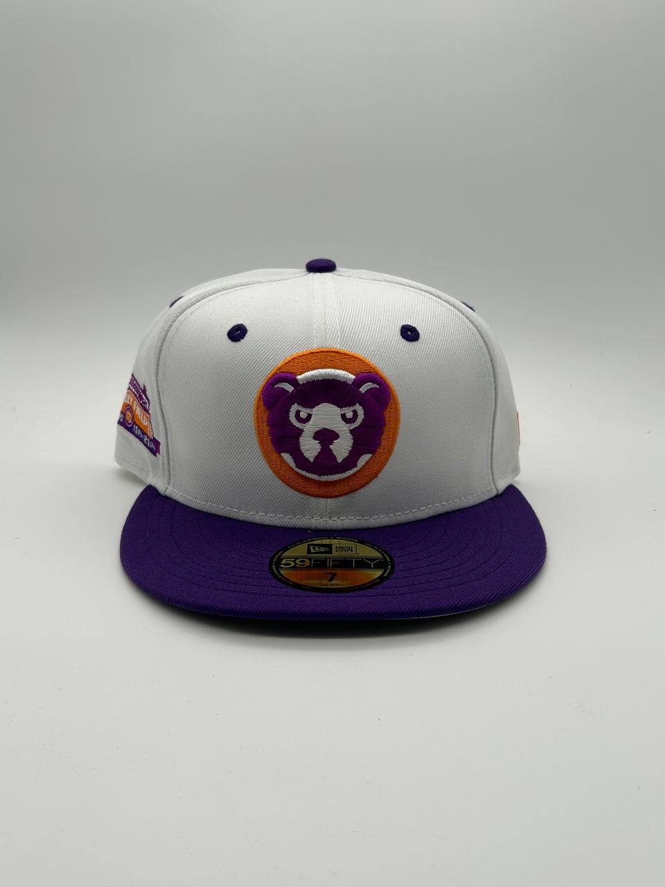 New Era Edicion Cubs Blanca Morado