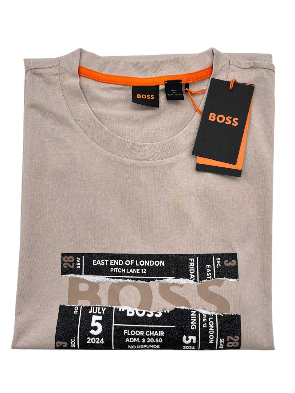 PLAYERA BOSS TE BOSS TICKET