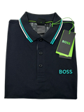 POLO BOSS PADDY PRO AZUL Y TURQUESA