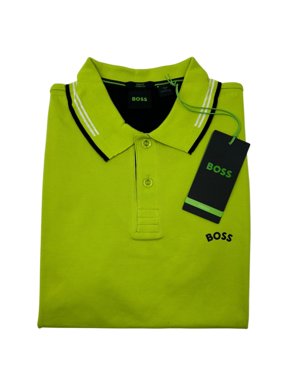 POLO BOSS PAUL  CURVED_NCSA Verde