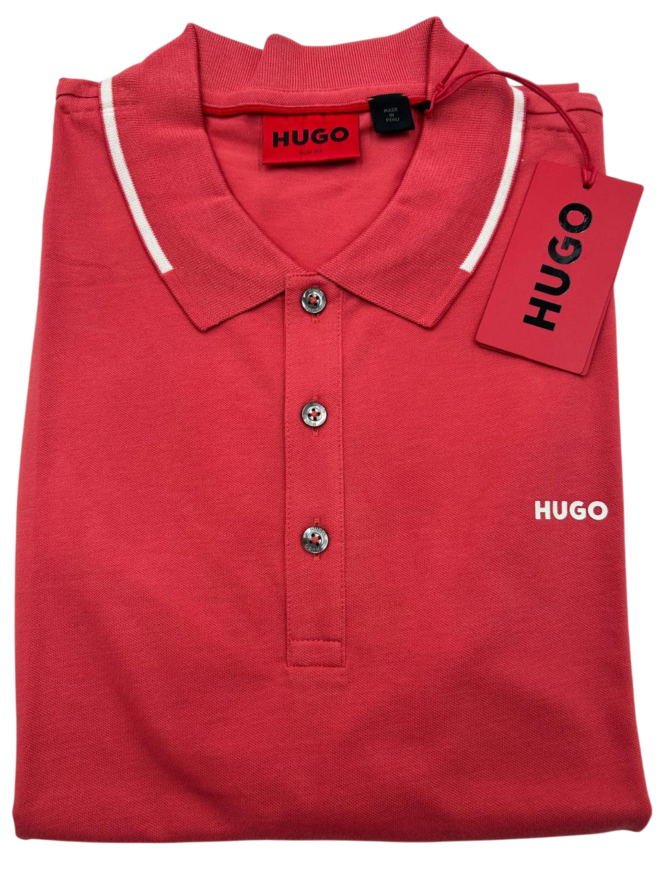 POLO HUGO DINOSO222 ROSA