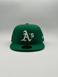 New era Athletics Verde