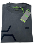 PLAYERA BOSS TOCK HEXAQUILT GRIS