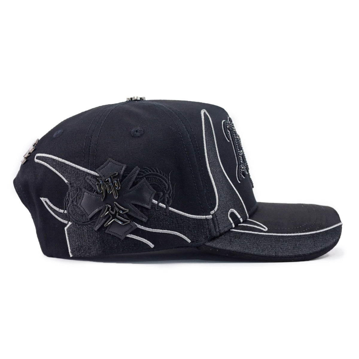 Báez x Shifu ABZ Negra – Gorra con Bordado