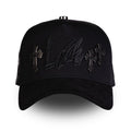 Gorras Rico LA Cromo Negra – Gorra con Detalles Cromados + Set Completo
