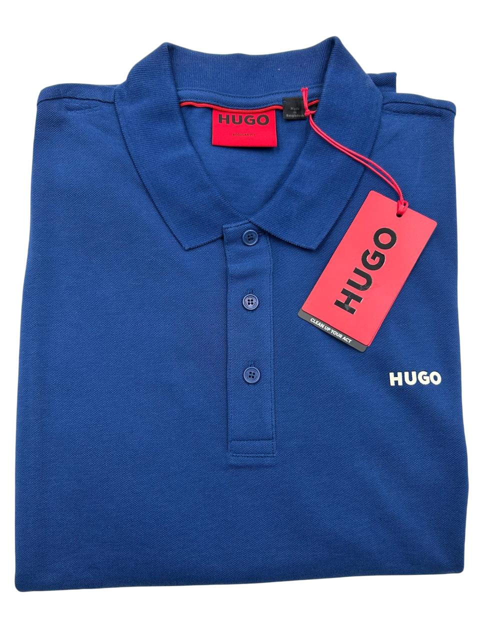 POLO HUGO DONOSO222 AZUL