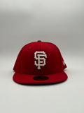 New Era San Francisco Roja Blanco