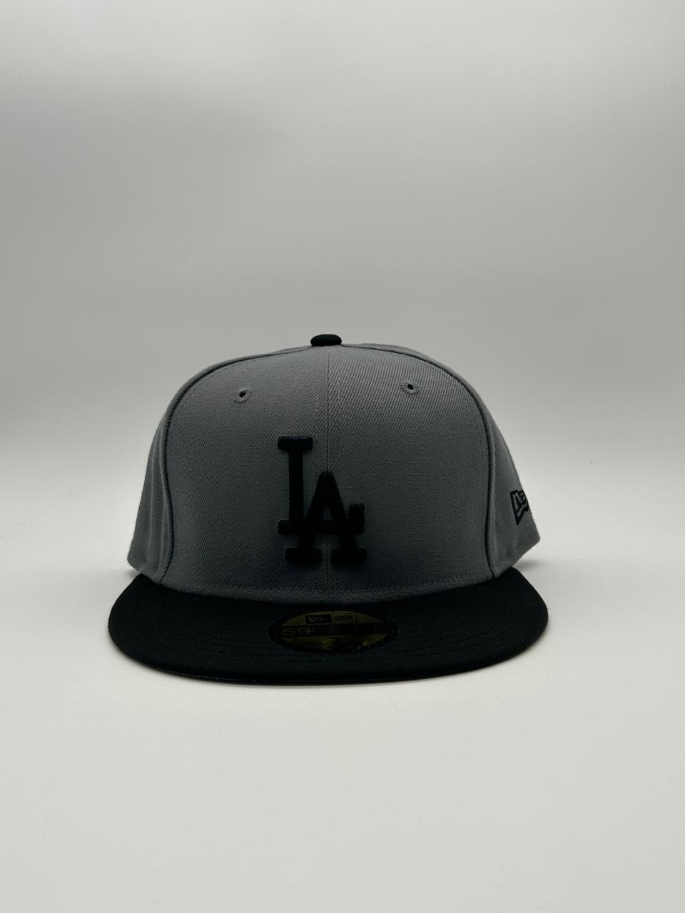 New Era LA Gris Negro