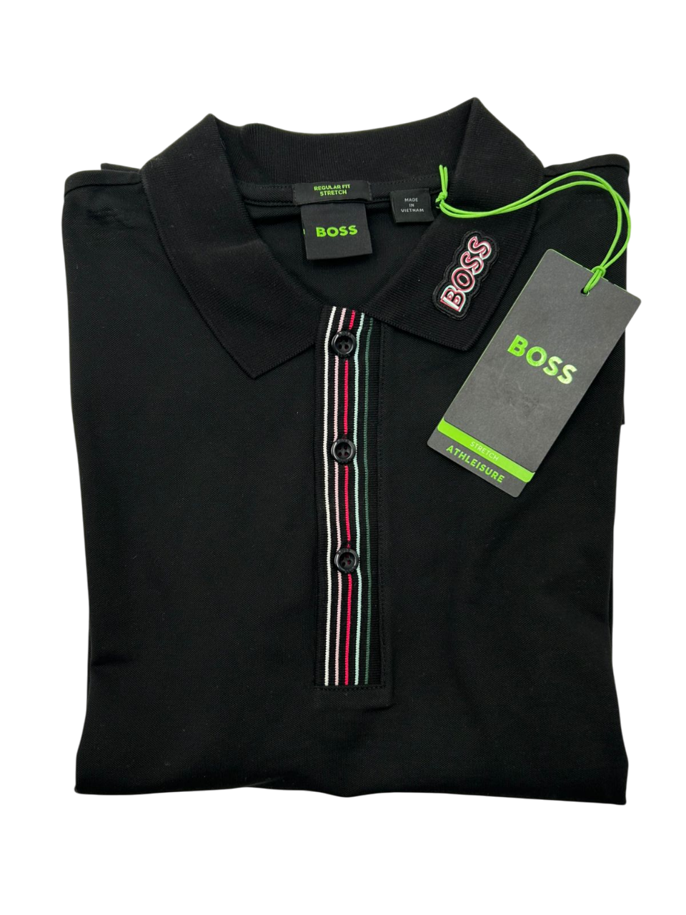 Polo Boss Paddy 1 Negra