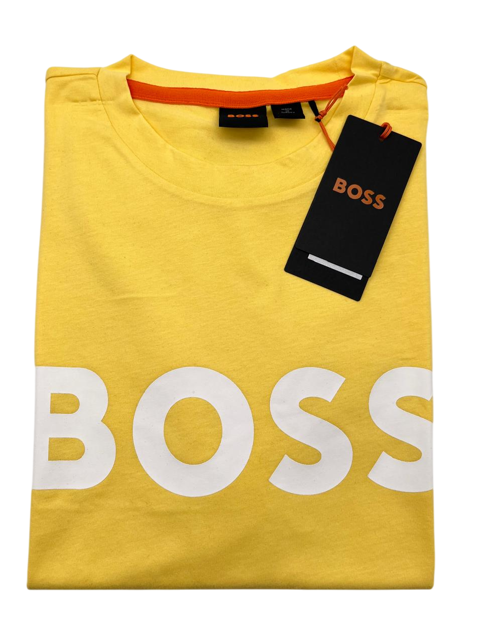 PLAYERA BOSS THINKING 1 AMARILLA