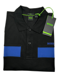 POLO BOSS PAULE 2 NEGRO AZUL