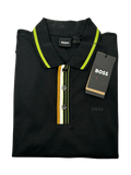 Polo Boss Parlay 157 Negra Verde