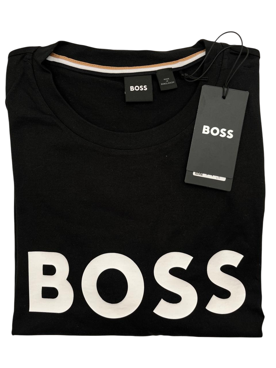 PLAYERA BOSS TIBURT 354 NEGRO