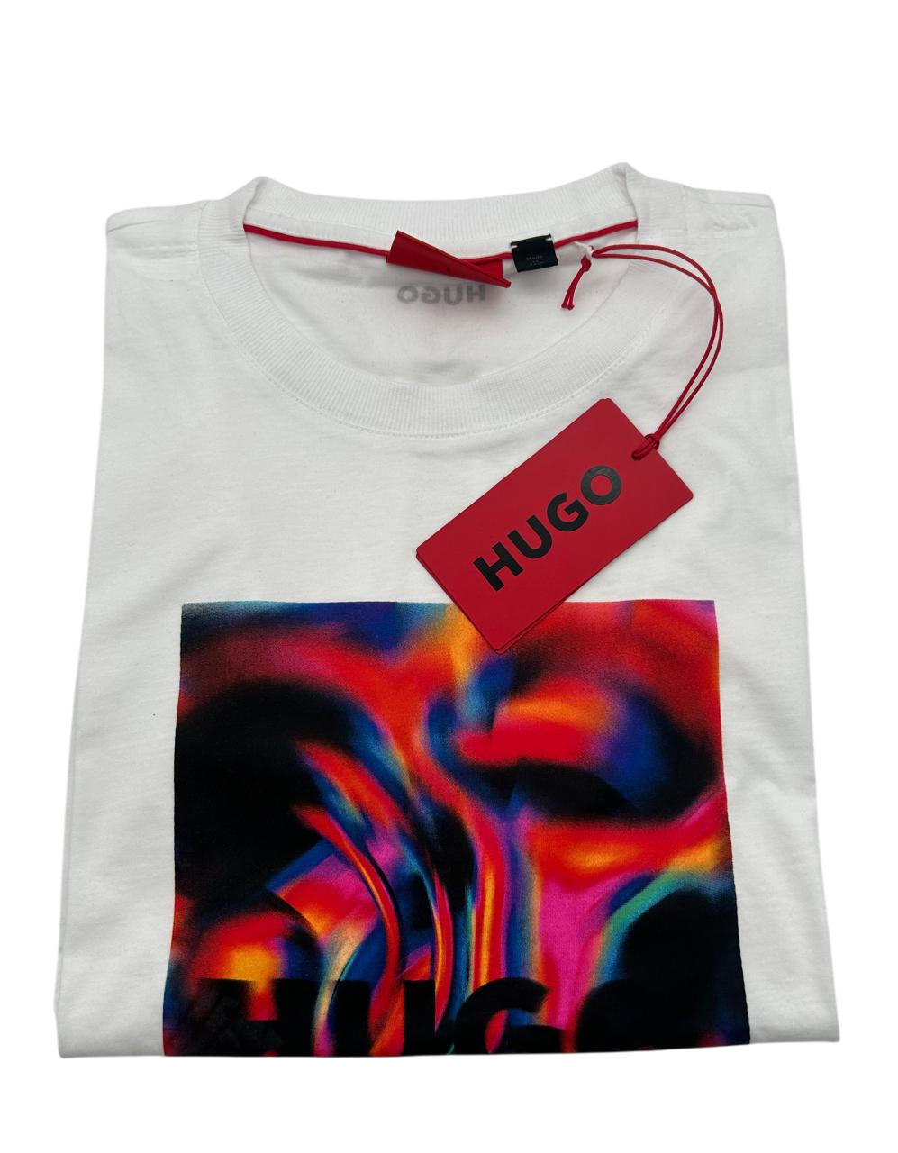 PLAYERA HUGO DUPOIO BLANCO COLORES