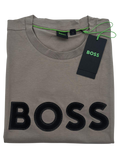 PLAYERA BOSS TEE 1 CAFE NEGRO