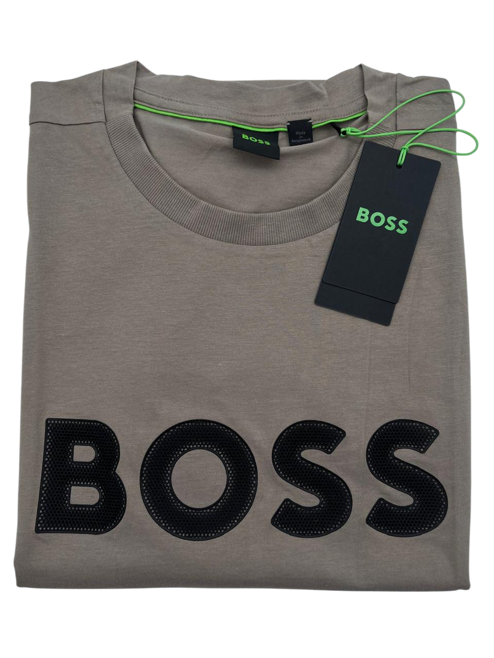 PLAYERA BOSS TEE 1 CAFE NEGRO
